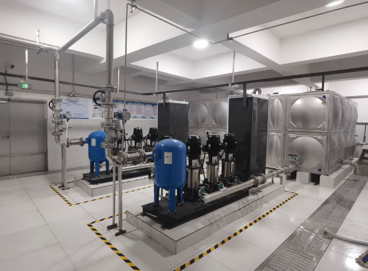 全自動恒壓成套供水設備提升供水穩定性和水壓質量推動加壓泵站建設